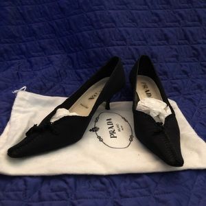 Prada black Low Heels